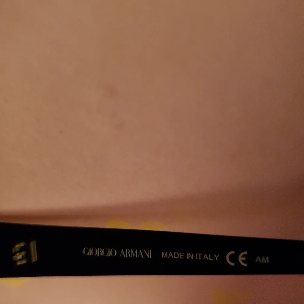 Giorgio Armani Women Black Eyeglasses Like new Authentic tag, case, and cloth